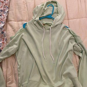 Target- Mossimo sweatshirt with shoulder cutout